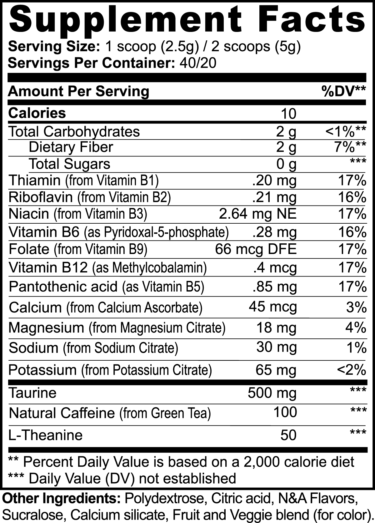ArmorRise Energy – Fruit Punch Flavor
